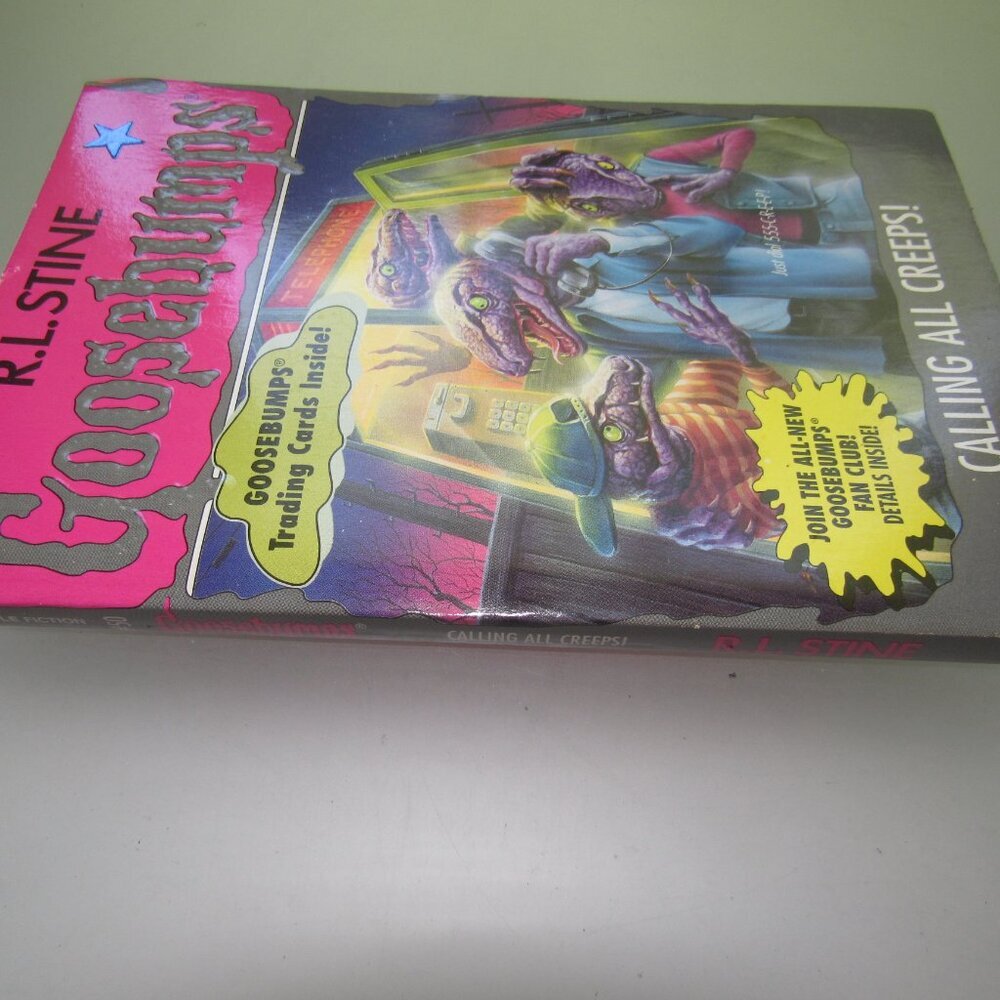 Goosebumps #50 – Calling All Creeps! by R.L. Stine – Vintage 1996 Paperback Book - Picture 2 of 3